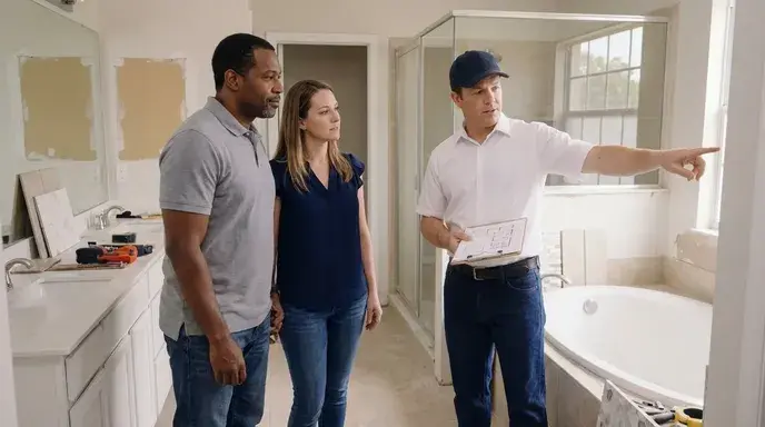 Bathroom remodeling professional